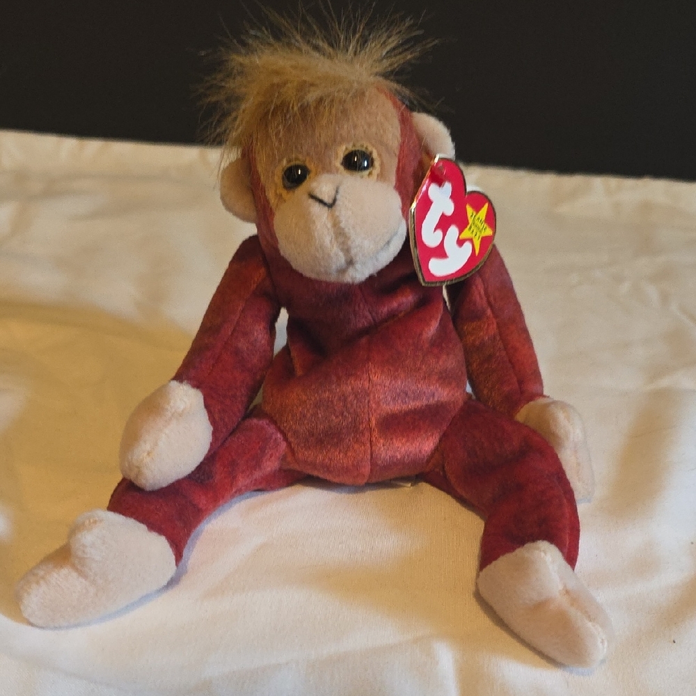 TY Beanie Baby - Schweetheart The Monkey